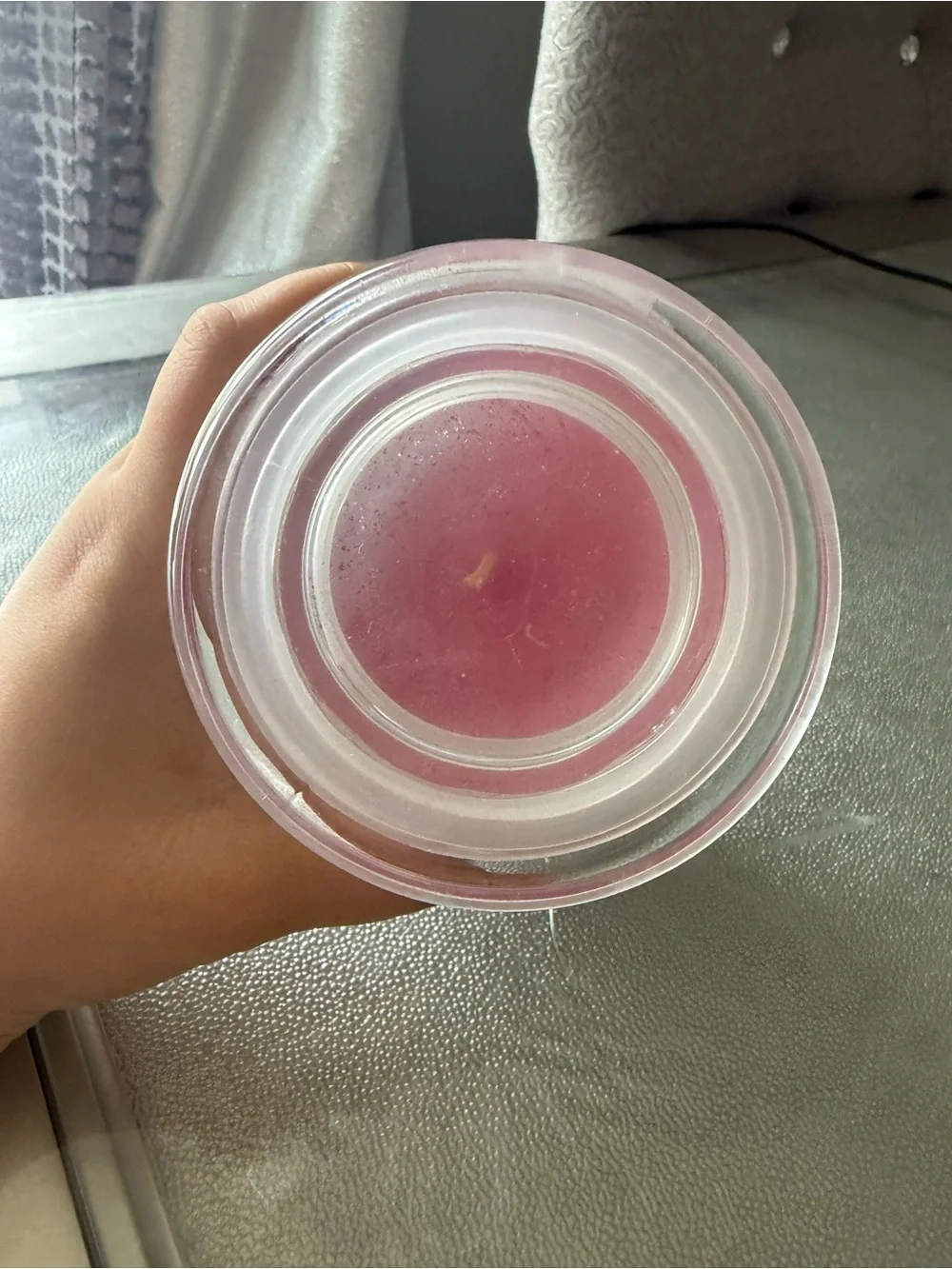 Ashland Pink Coconut Scented Jar Candle - Pink